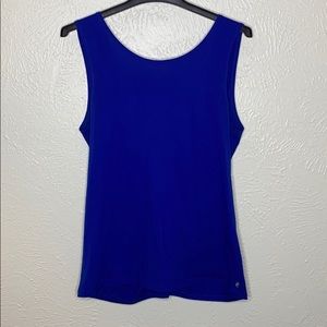Fabletics Erin Tank Top Royal Blue Medium
